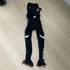 Castelli Velocissimo thermal men’s cycling bib tights large